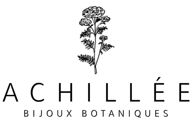 Achillée bijoux botaniques de la créatrice chloé duloquin